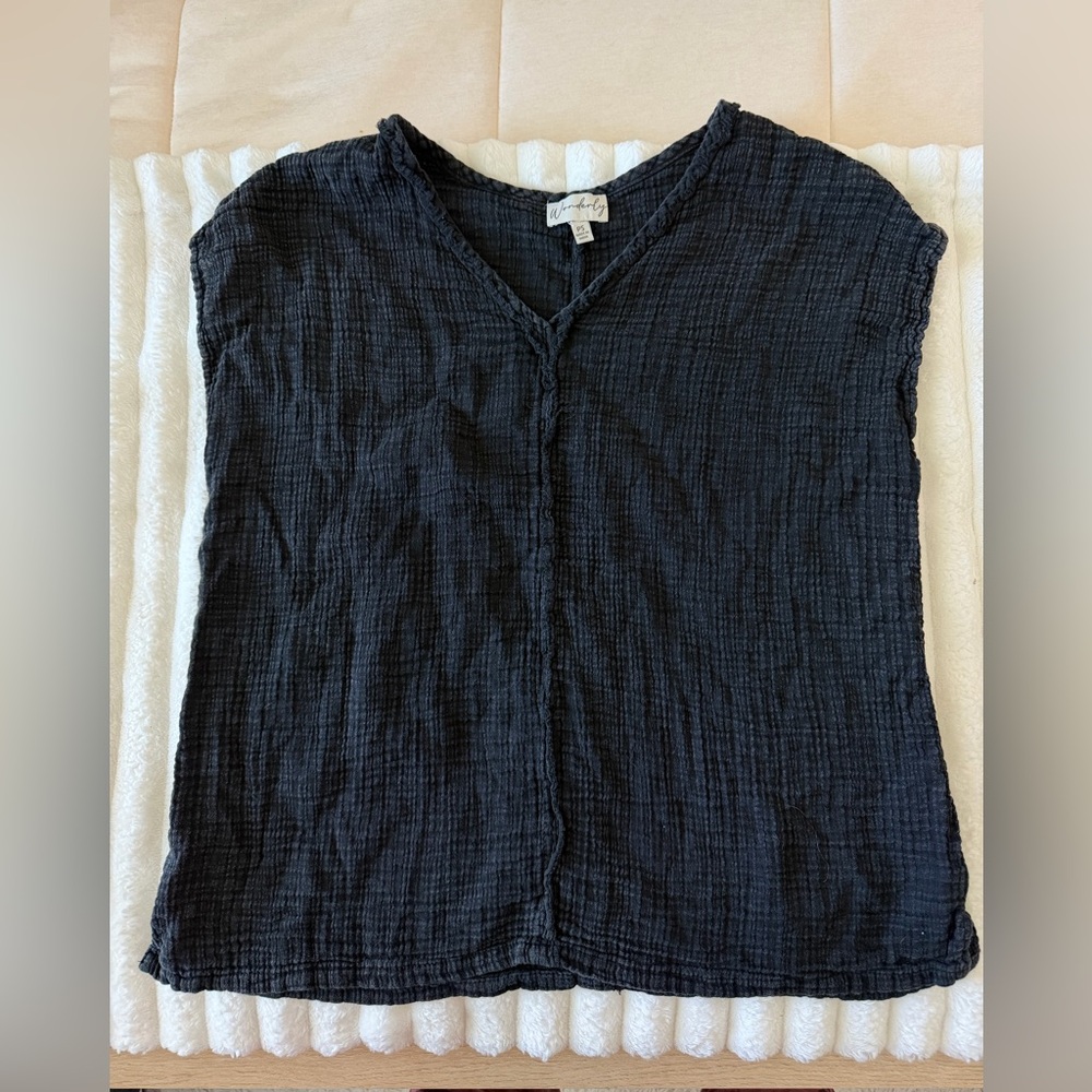 Wonderly Textured Blouse